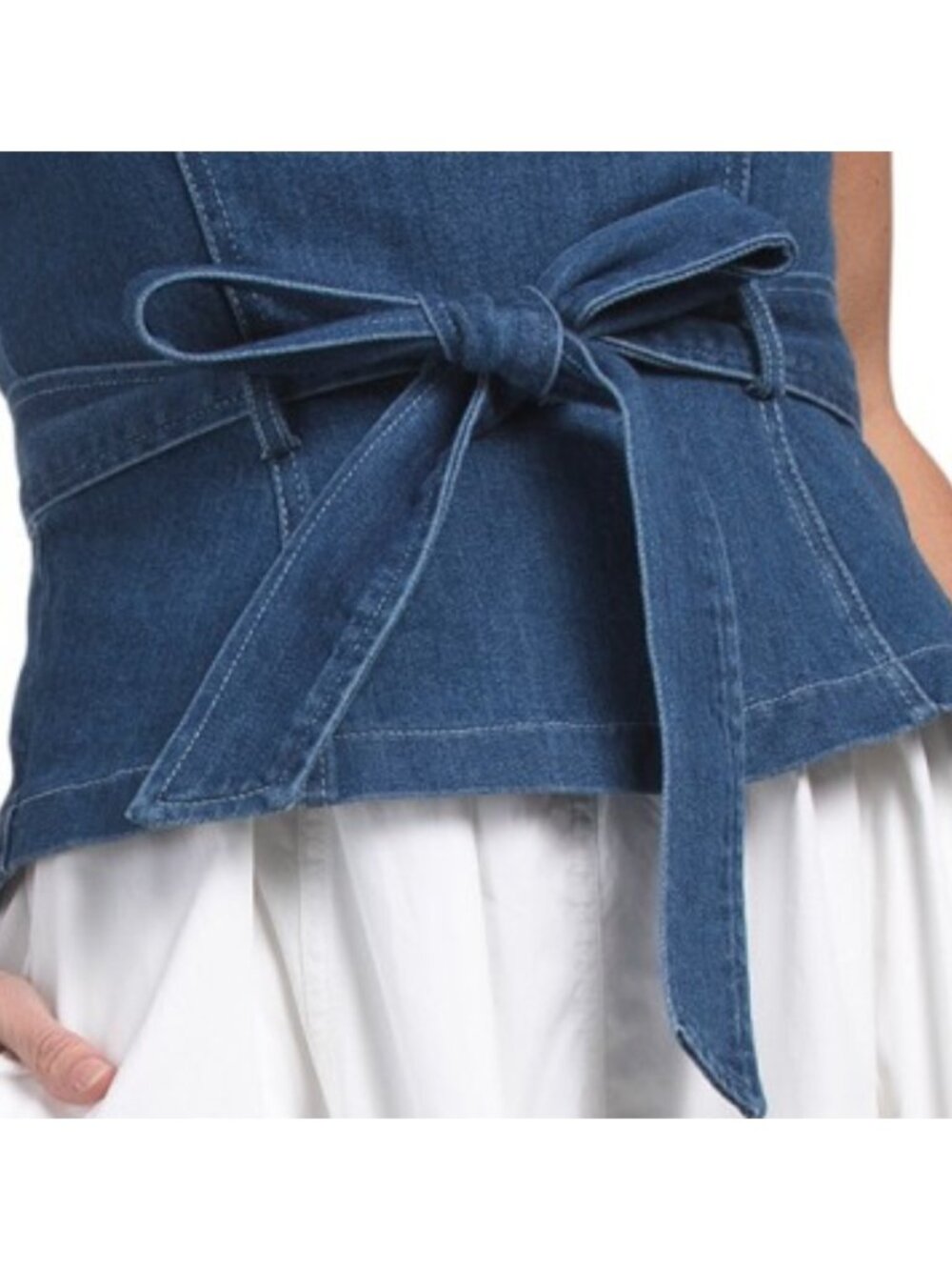 EN SAISON Harlow Denim Midi Dress - Picture 4 of 6
